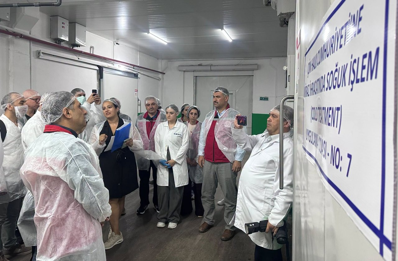 Manisa’da, Çin’e kiraz ihracatı için teknik inceleme gerçekleştirildi