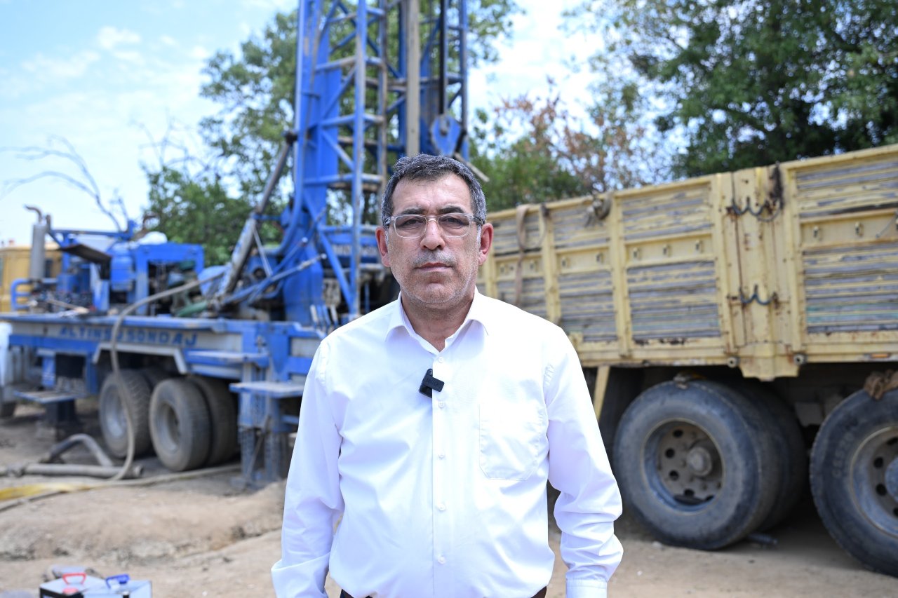 Turgutlu'nun iki mahallesinde yeni içme suyu sondaj çalışmaları