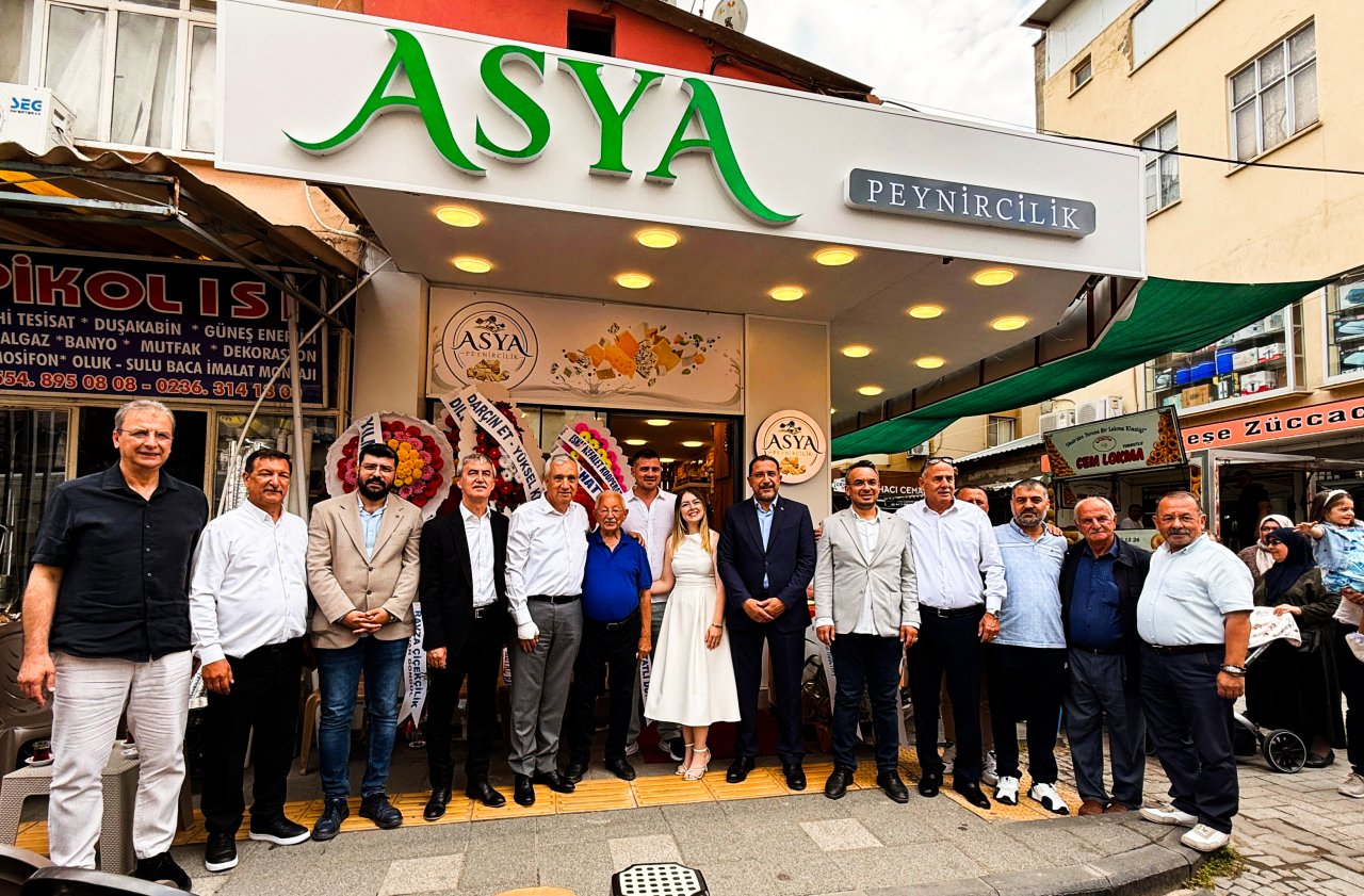 Turgutlu’da Asya Peynircilik Hizmete Açıldı