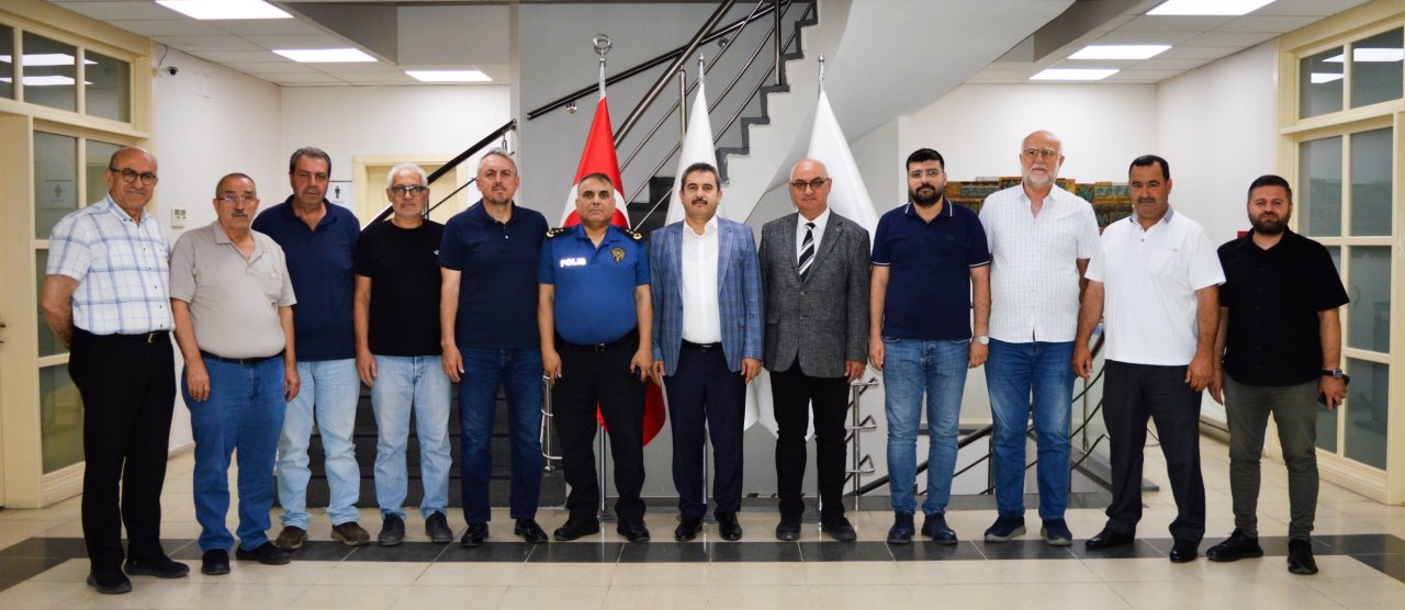 Cumhuriyet Başsavcısı Yalçınöz'den Turgutlu Ticaret Borsası'na veda ziyareti