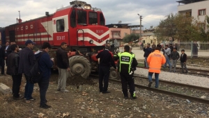Turgutlu'da tren kazası: 1 Yaralı