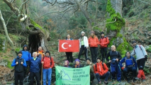 Olympos dağcıları Yiğitler-Kurudere parkurunda yürüdü