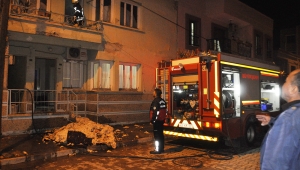 Bacadan düşen kıvılcım yatağı tutuşturdu