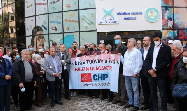CHP TÜGVA Önünde Basın Açıklaması Yaptı