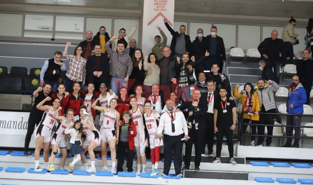 Belediye Kadın Basketbol Takımı Şeytanın Bacağını Kırdı