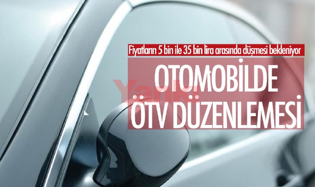 Otomobilde ÖTV düzenlemesi