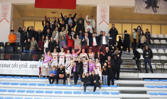 Turgutlu Belediyespor'un perileri evinde zorlanmadı: 76-62