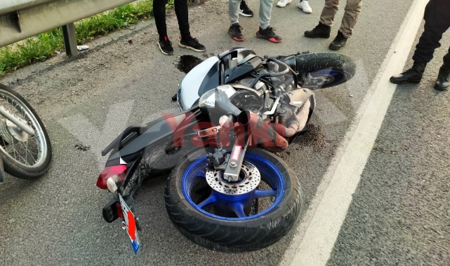 Ahmetli'de motosiklet kazası: 1 ölü, 1 yaralı