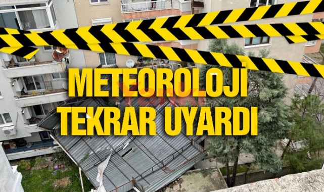 Manisa'ya bir fırtına uyarısı daha!