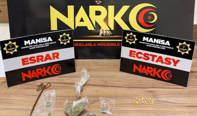 Manisa'da uyuşturucu operasyonunda bir şüpheli yakalandı