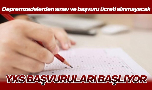 YKS başvuruları başlıyor