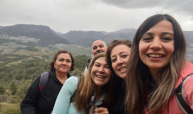 Zirve Dağcılık tarih kokan Sart parkurundaydı