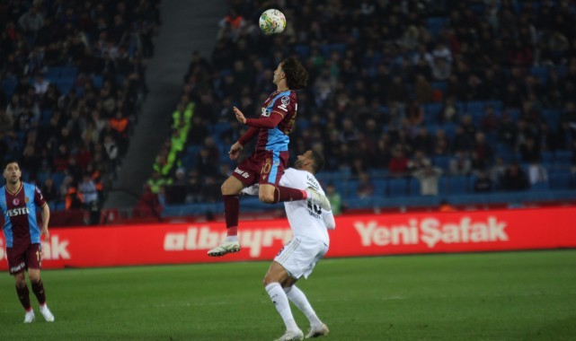 Spor Toto Süper Lig: Trabzonspor: 0 - Beşiktaş: 0 (Maç sonucu)  