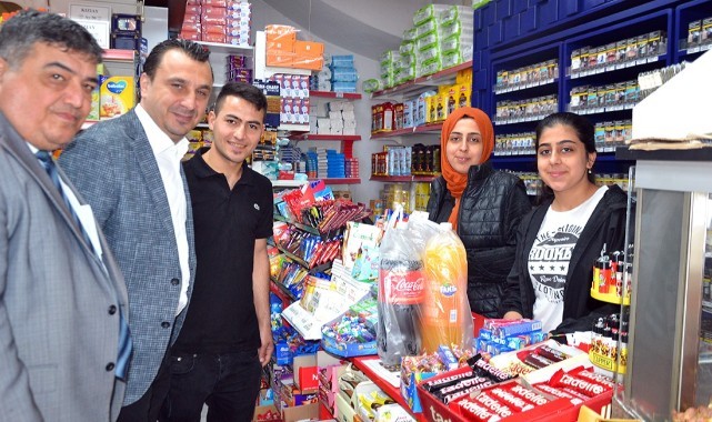 Başevirgen ve Partililer Esnaf Ziyaretinde