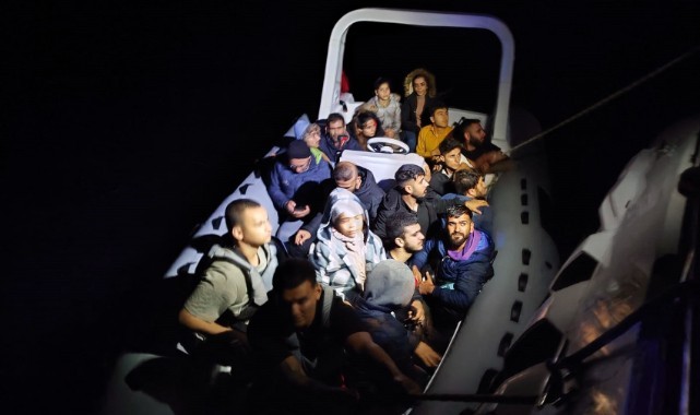 Datça’da 20 göçmen yakalandı   