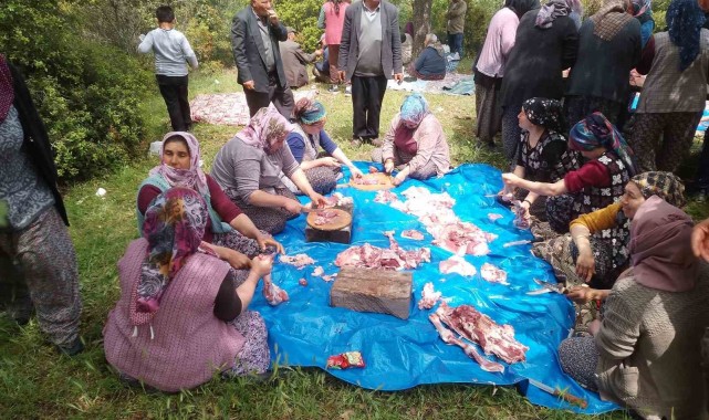 Manisa'da geleneksel 'Olcak Dede' bereket ve şükür duası yapıldı