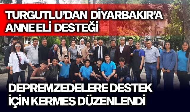 Turgutlu'dan Diyarbakır'a anne eli desteği