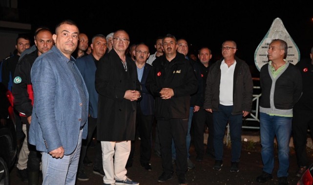 Büyükşehir ve MASKİ Akhisar'da çalışmaları yakından takip etti