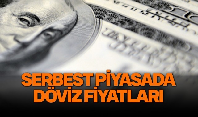 Serbest piyasada döviz fiyatları