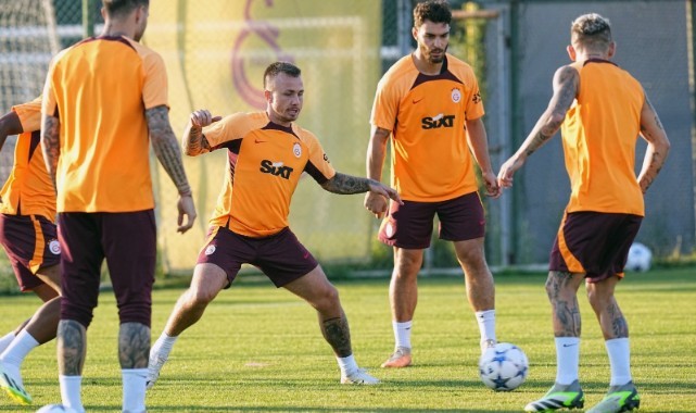 Galatasaray, Molde maçı hazırlıklarını sürdürdü   