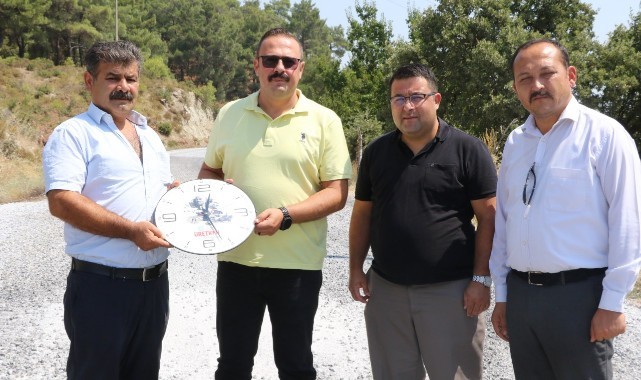 Gördes'te sathi kaplama çalışmaları tamamlandı