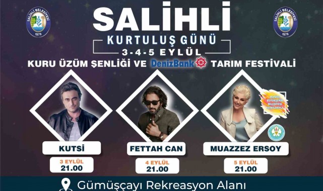 Salihli'de kurtuluş coşkusu