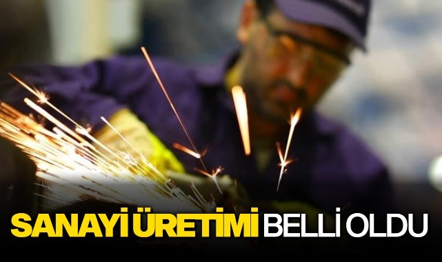 Sanayi üretimi belli oldu