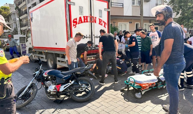 Turgutlu’da iki motosiklet çarpıştı: 2 yaralı