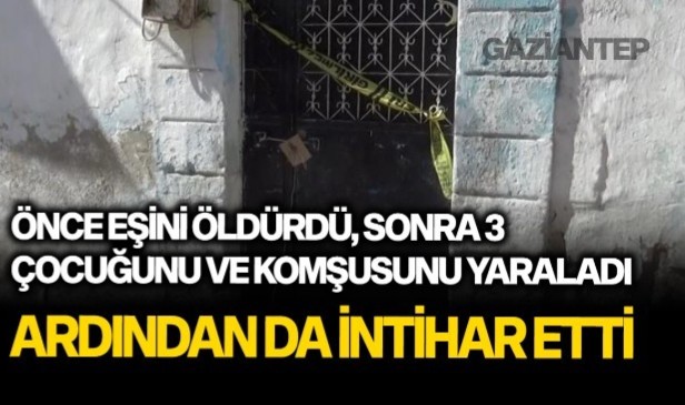 Cinnet getiren koca dehşet saçtı