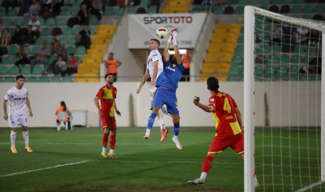 Manisa FK Göztepe'ye mağlup oldu