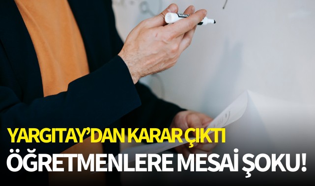 Öğretmenlere mesai şoku!
