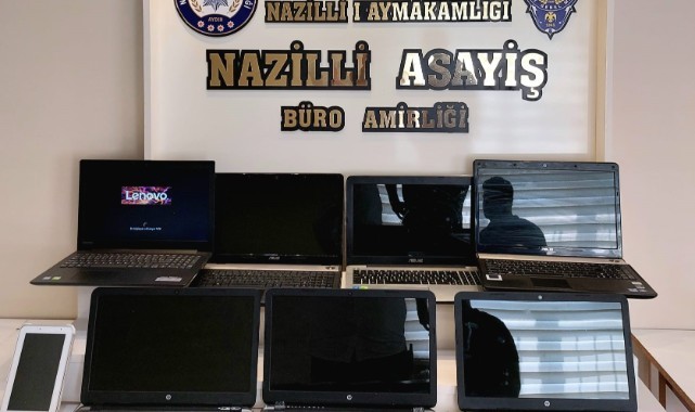 Okul hırsızı Denizli’de çaldı, Nazilli’de yakalandı  