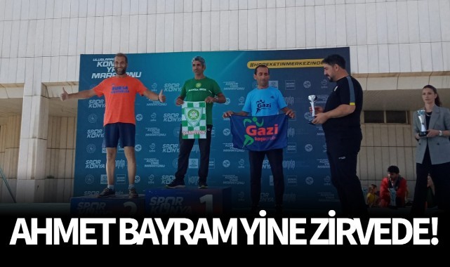 Ahmet Bayram Yine Zirvede