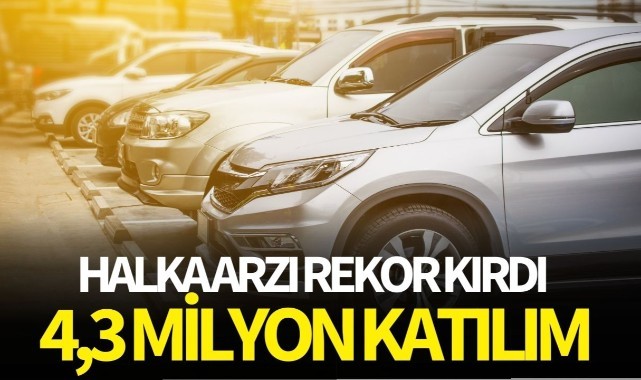 Borlease Otomotiv AŞ'nin halka arzına 4,3 milyonu aşkın yatırımcı katıldı