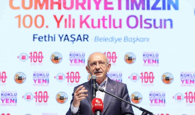CHP Genel Başkanı Kılıçdaroğlu: "Mansur Başkanın başkanlığında yine yolumuza devam edeceğiz"