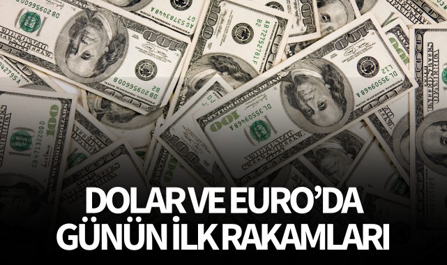 Dolar ve euroda günün ilk rakamları