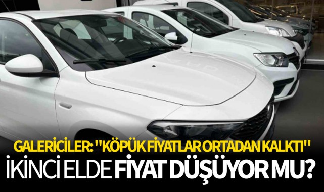 İkinci el otomobilde fiyatlar düşüyor mu?