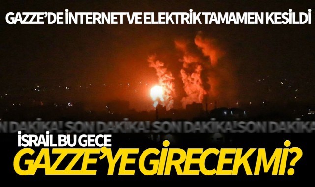 İsrail bu gece Gazze'ye girecek mi?
