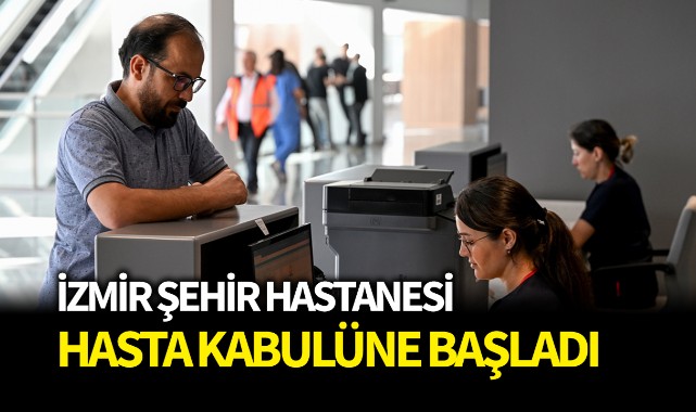İzmir'deki o hastane hasta kabulüne başladı!