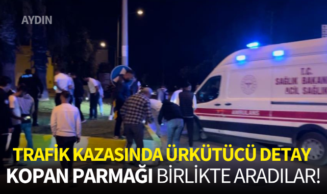 Kopan parmağı birlikte aradılar!