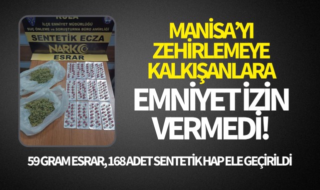 Manisa'yı zehirlemeye kalkışanlara polis izin vermedi!