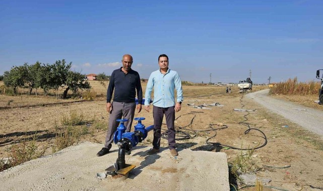 Salihli Mersinli Mahallesi'nde yeni sondaj kuyusu