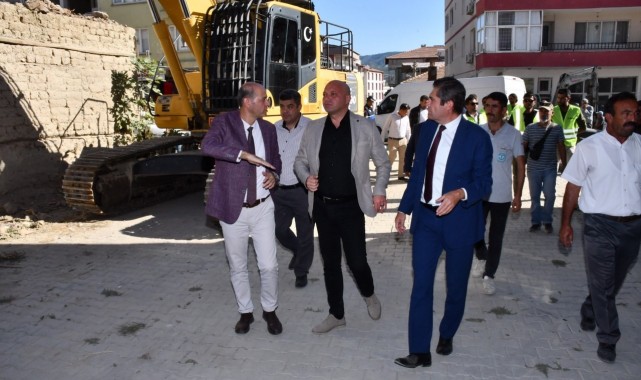Selendi'de alternatif yol için kamulaştırma çalışması