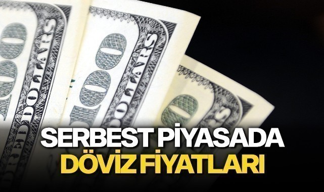 Serbest piyasada döviz fiyatları