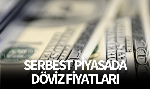 Serbest piyasada döviz fiyatları