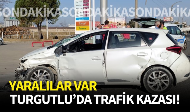 Son dakika! Turgutlu’da trafik kazası! Yaralılar var