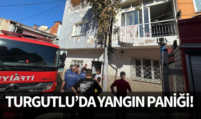 Turgutlu'da yangın paniği!