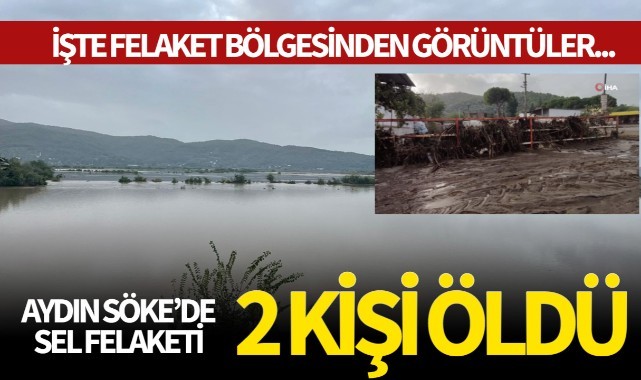 Aydın'da sele kapılan 2 kişi hayatını kaybetti