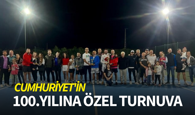 Cumhuriyet'in 100'üncü yılına özel turnuva