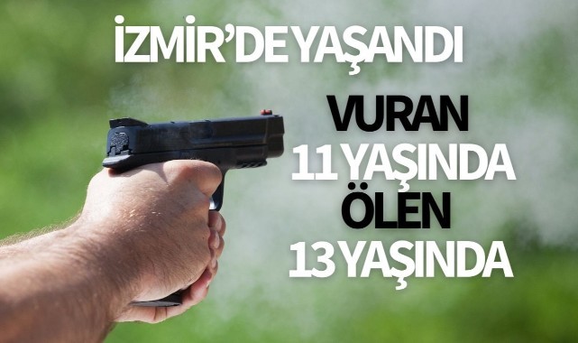 İzmir'de yaşandı! 11 yaşındaki çocuk 13 yaşındaki çocuğu öldürdü
